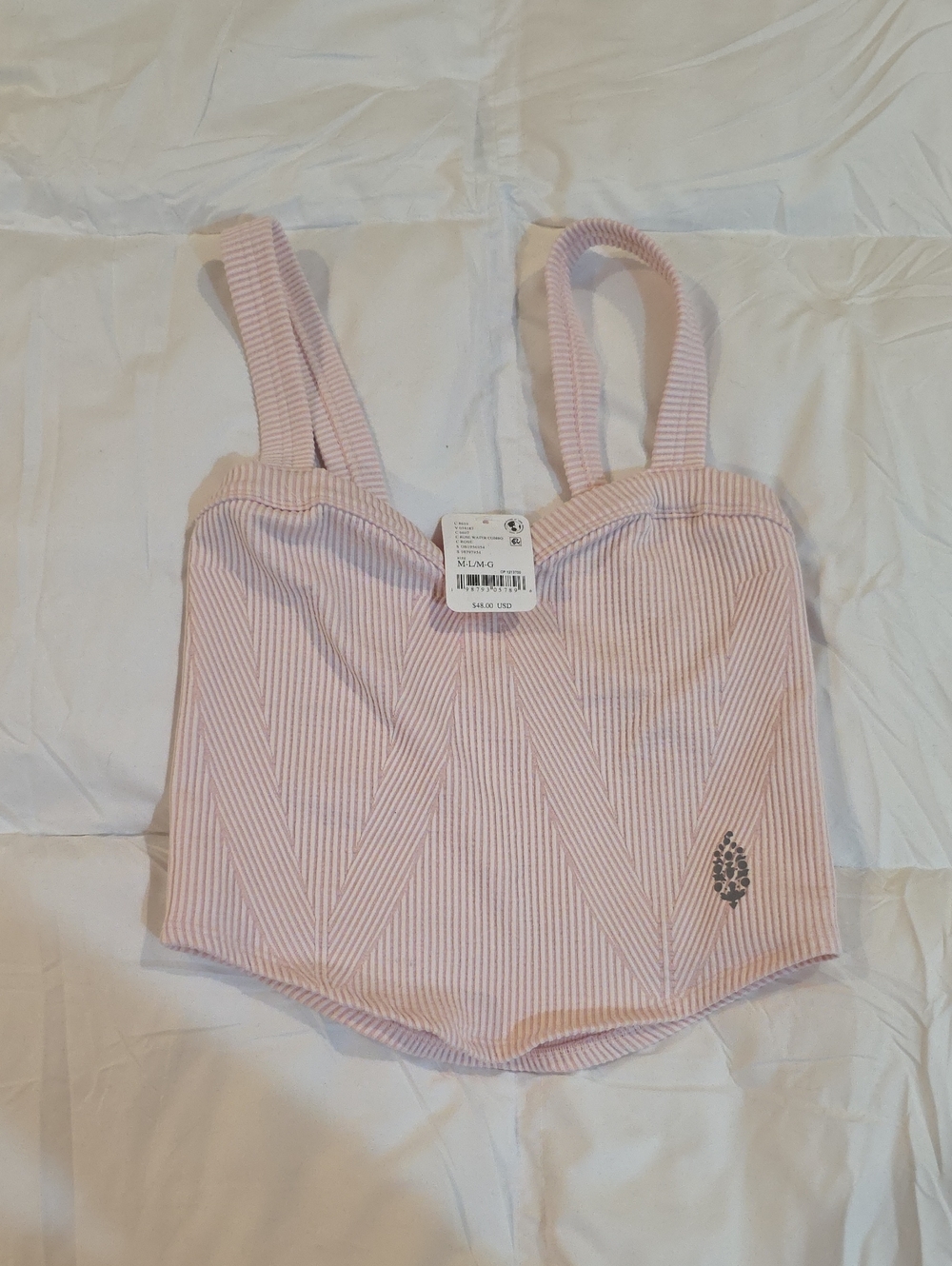 FP Movement by Free People Pink Ribbed Tank Top